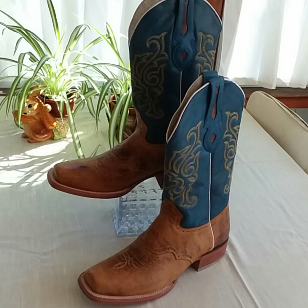 J.B. Dillon Two Tone Boots